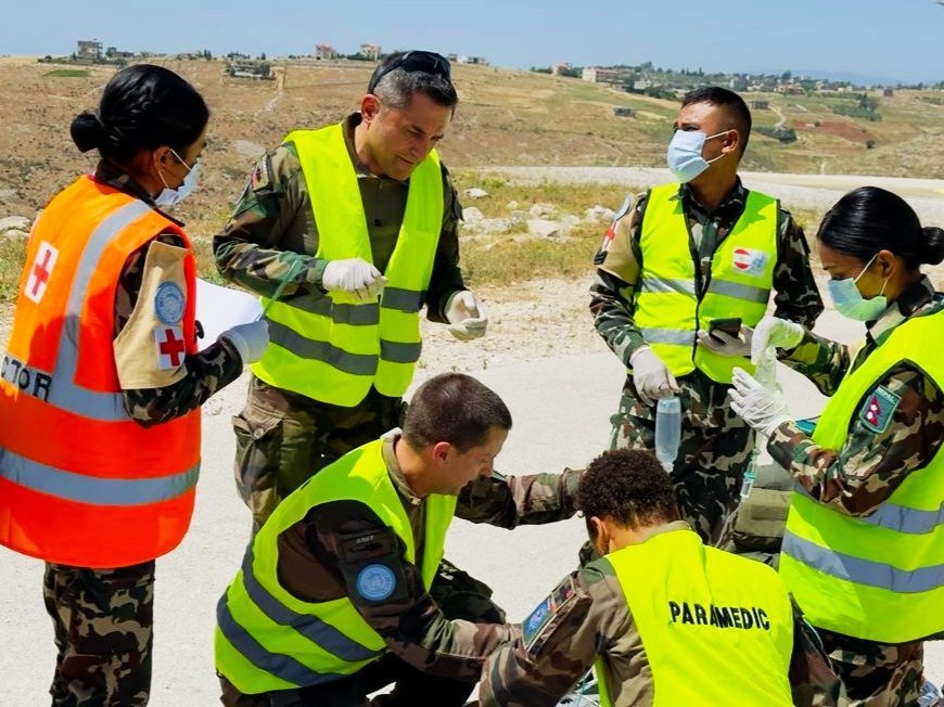 Médecin militaire Jean-Christophe au Service de santé des armées